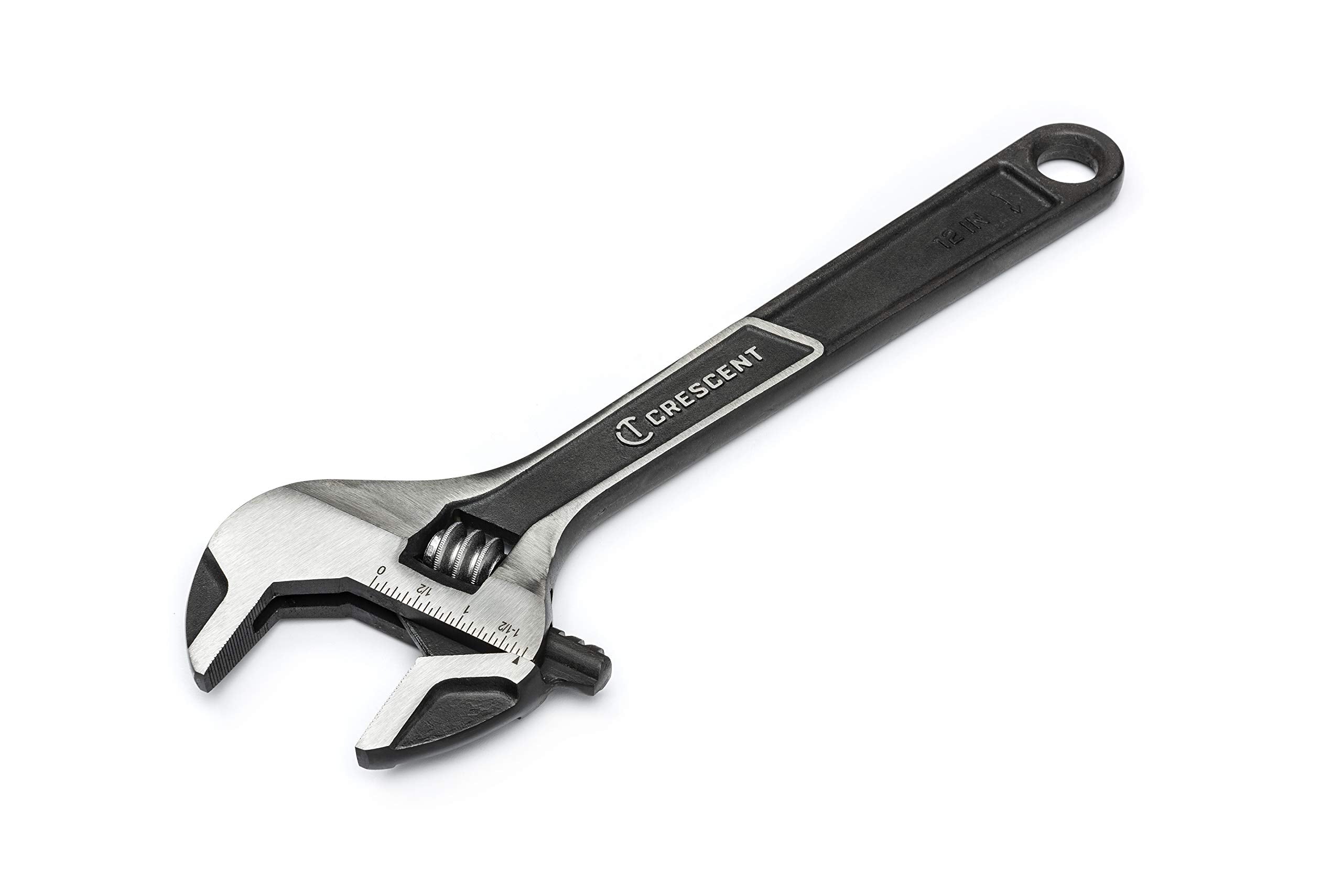 Crescent Adjustable Wrench 12" Wide Jaw - ATWJ212VS, Multicolor