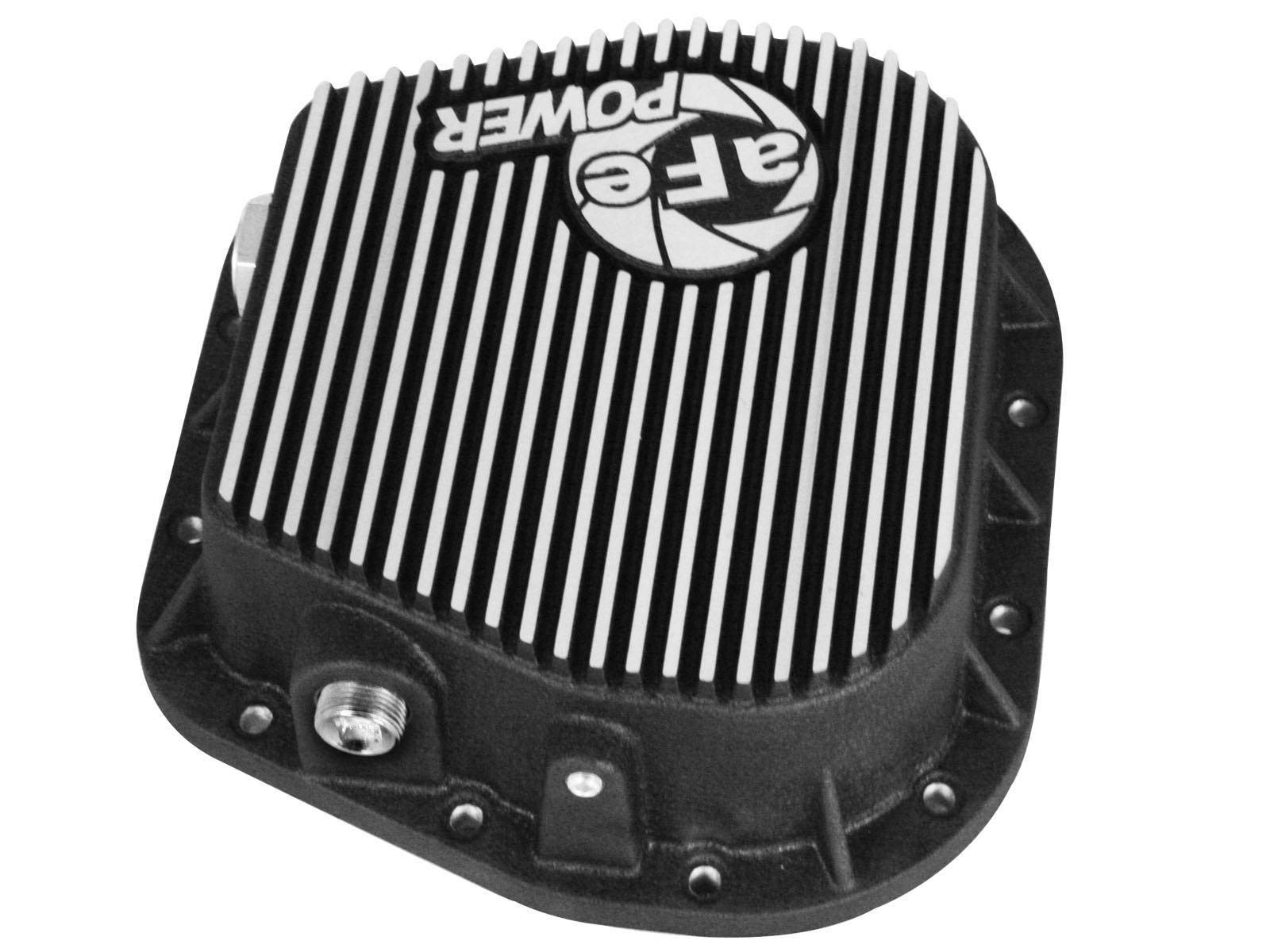 Rear Differential Cover aFe Power 46-70152-WL (Machined, with Gear Oil)