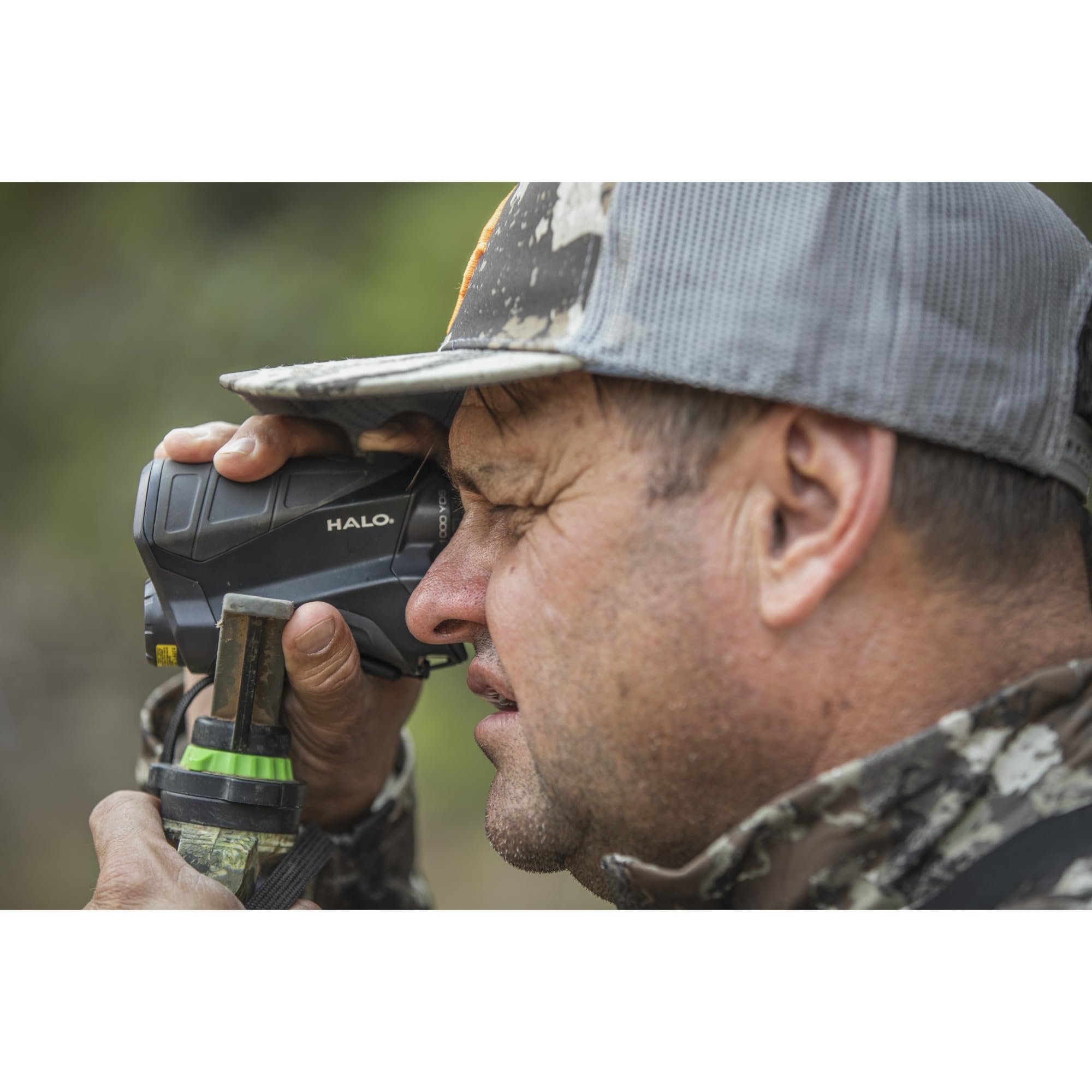 Z1000 Halo Optics 6X Magnification Accurate Precise Water-Resistant Ergonomic Non-Slip Grip Portable Durable Hunting Laser Range Finder