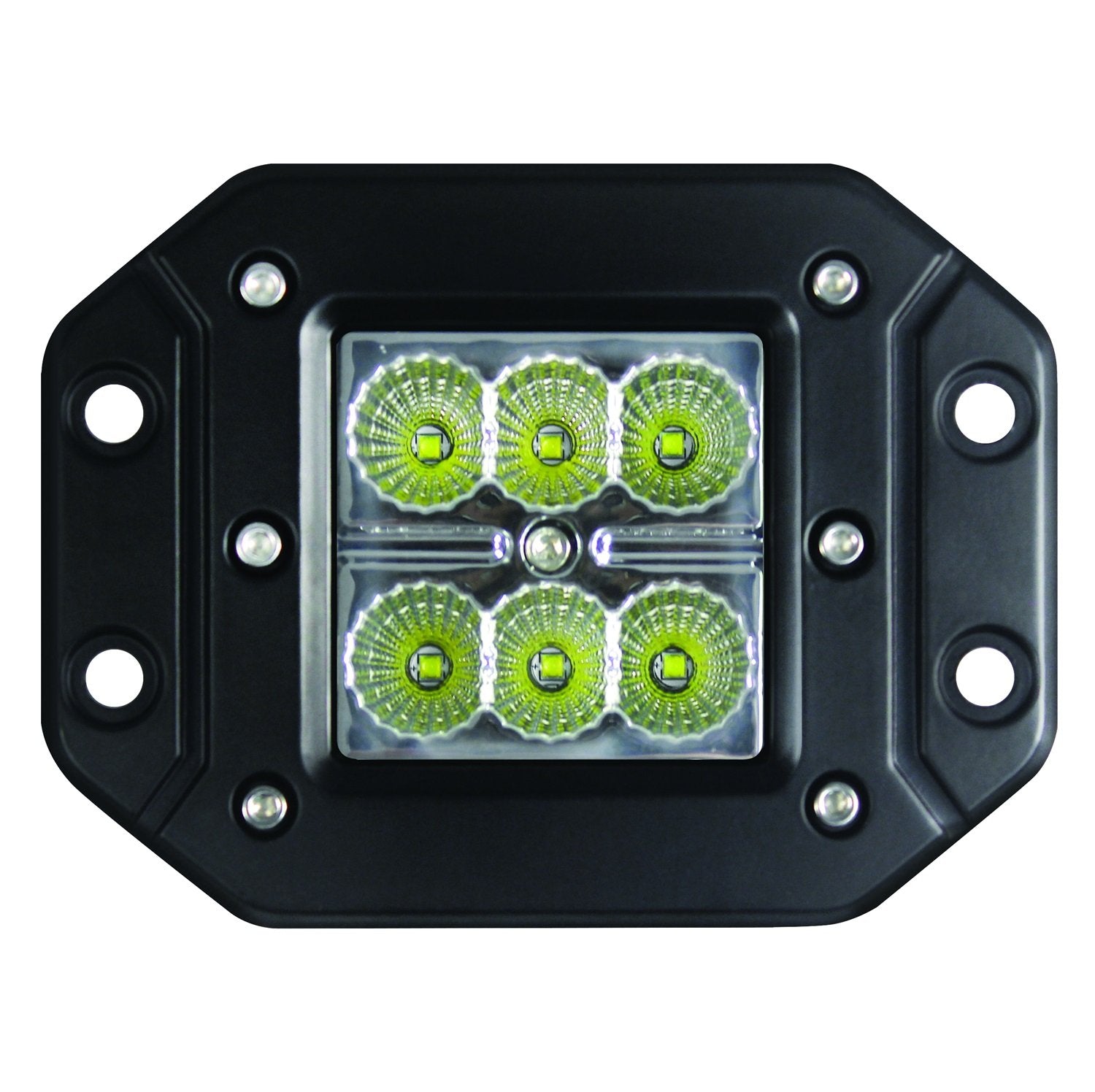 ValueFit HELLA 357204021 Cube 6-LED Flood Light (Flush mount), Multi
