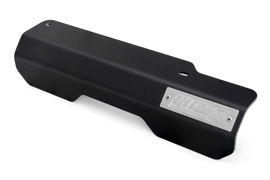 Black Aluminum HPS Belt Cover Kit Compatible for 2022-2024 Subaru WRX 2.4L Turbo, 71-103WB