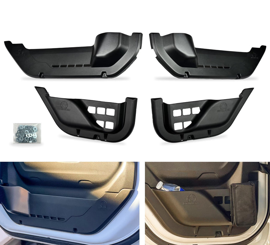 4-Door Pockets for Jeep Wrangler JL, JLU, JT Gladiator Unofficial USE ONLY™ | Saggy Net Replacement | Electric Seat Compatible | Designed and Made in USA