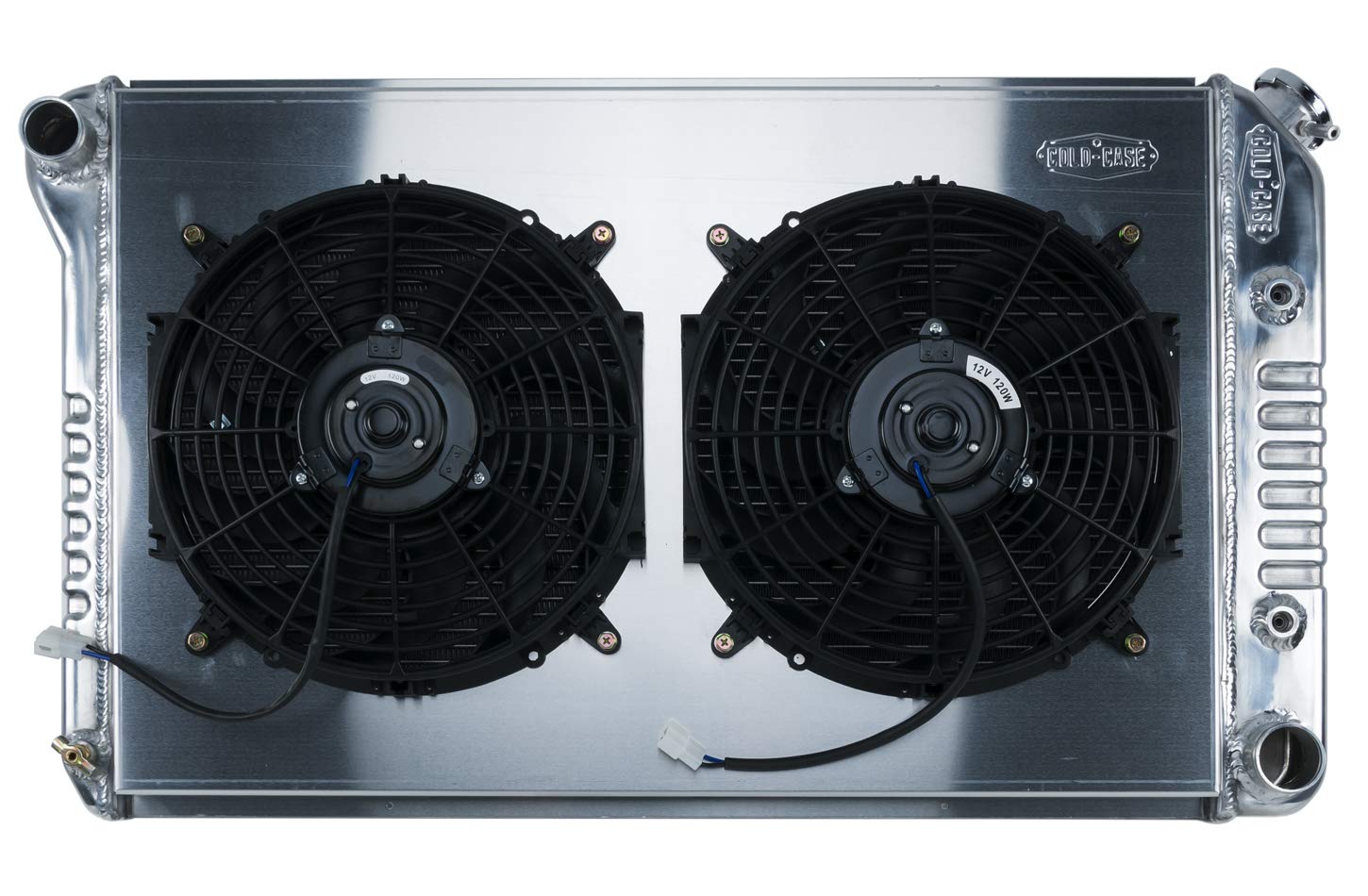 78-88 GM G-Body Radiator and Dual Fan Kit 12in AT COLD - CASE