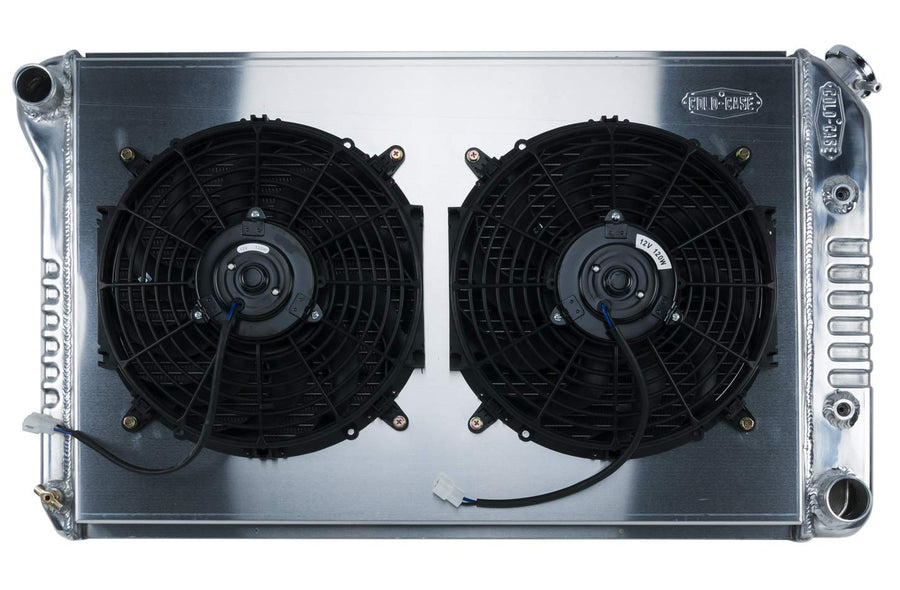 78-88 GM G-Body Radiator and Dual Fan Kit 12in AT COLD - CASE