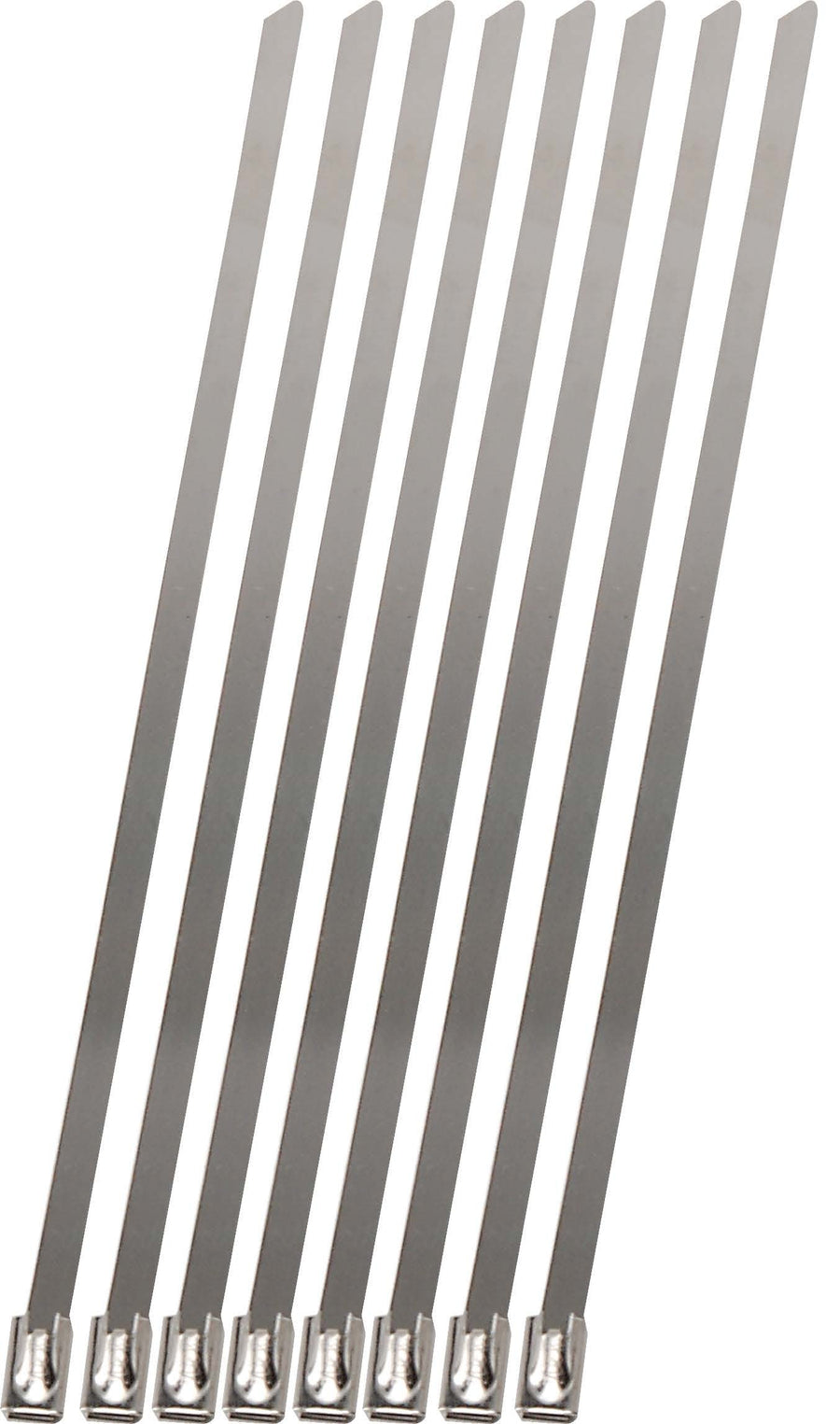 8" Stainless Steel Locking Ties Design Engineering (Pack of 8)