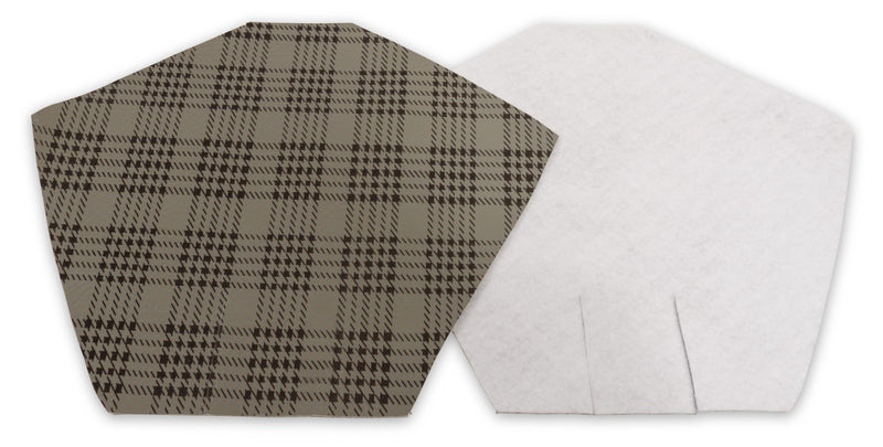Classic Scott Drake - 65-66 Trunk Mat Plaid Cp,Cv (TM-FM-CPCV-65P)