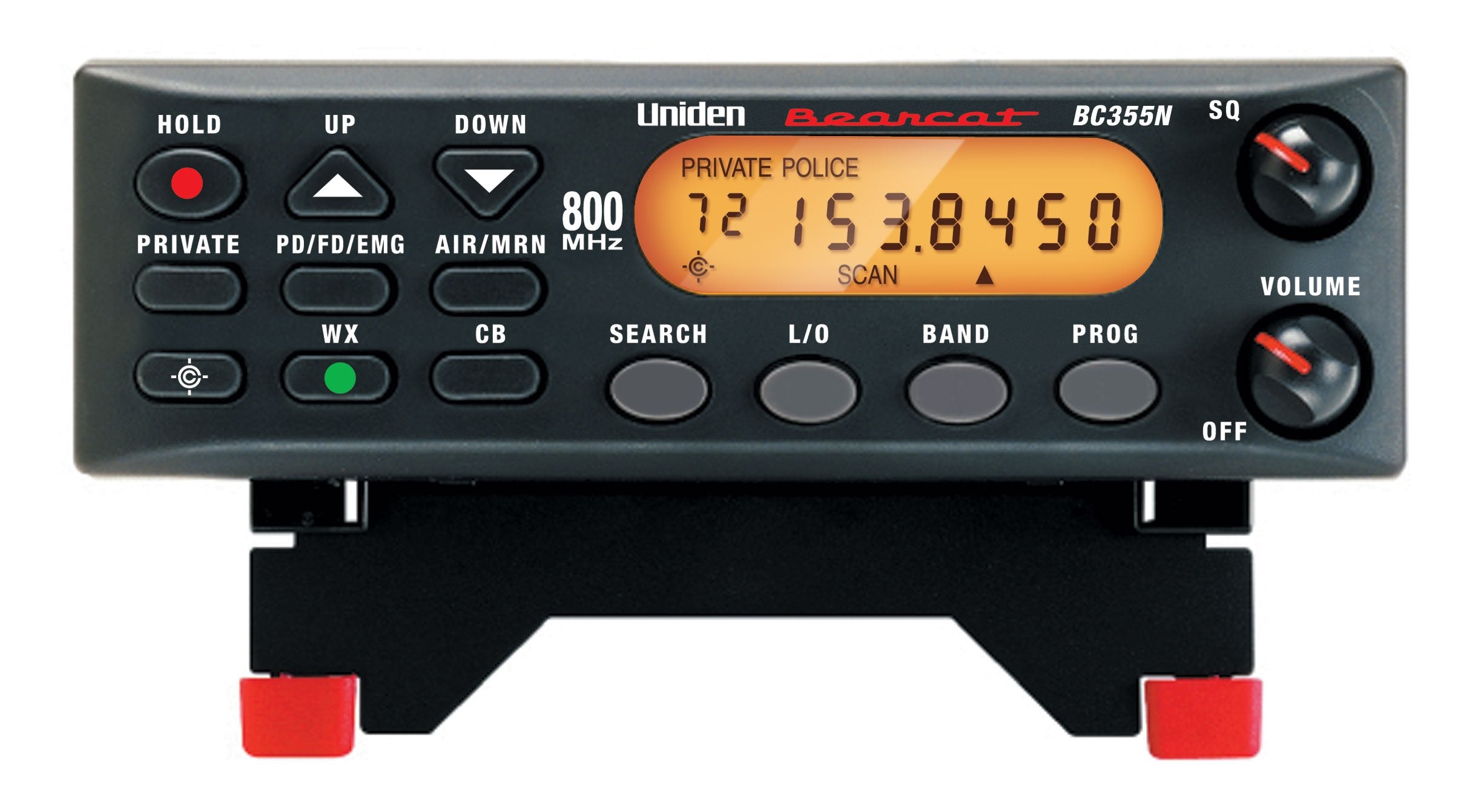 Uniden 300-Channel BC355N Base/Mobile Scanner, Close Call Capture, Pre-programmed Search “Action” Bands to Hear Non-Digital Police, Ambulance, Fire, Amateur Radio, Public Utilities, Weather & more
