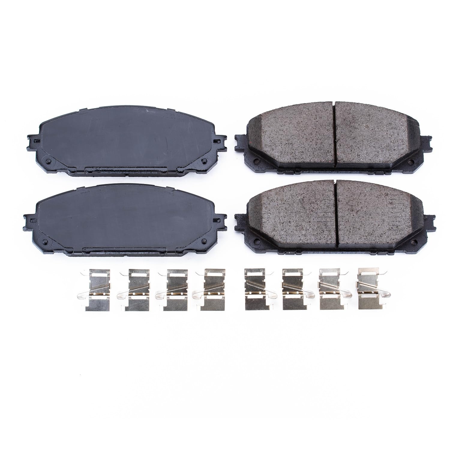 Power Stop Brake Kit Front For Jeep Cherokee 2016-23 - Ceramic Brake Pads With Installation Hardware, 17-1843