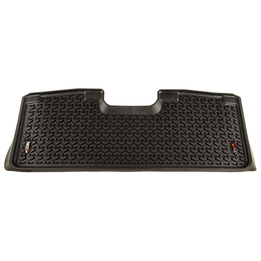 Rear Floor Liners Rugged Ridge for Ford F-250/F-350/F-450 | All-Terrain, Black | 82952.17 | Fits 2017-2020 Ford F-250/F-350/F-450/F-550 SuperCrew