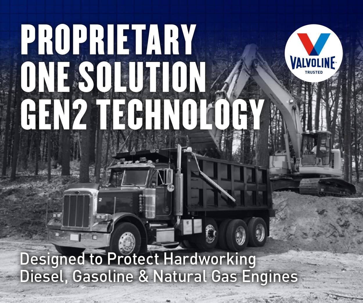 Premium Blue Valvoline One Solution SAE 15W-40 Diesel Engine Oil 1 GA