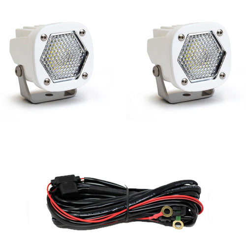 S1 Baja Designs White LED Auxiliary Light Pod Pair - Marine Grade (Work/Scene)