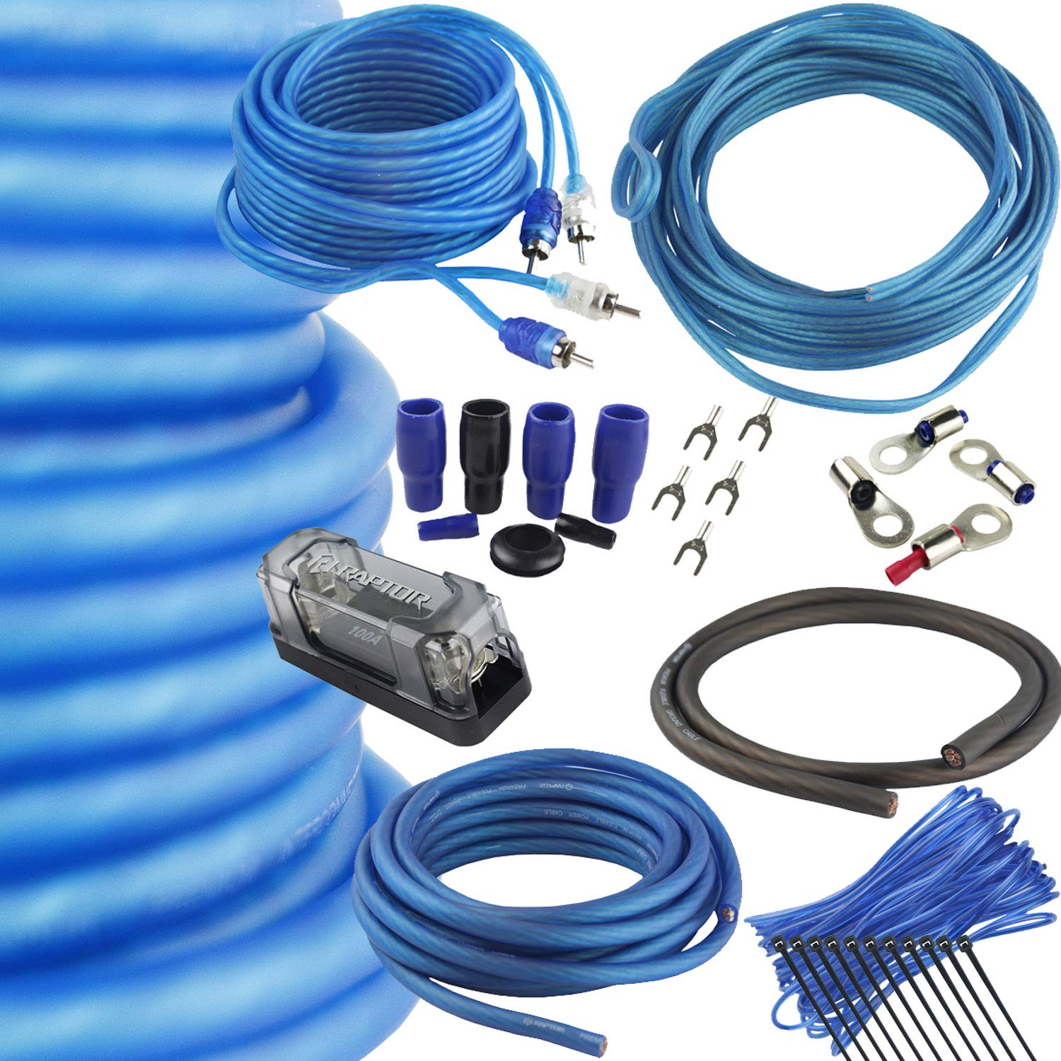 METRA Electronics RAPTOR Bulk Series 4 Gauge AMP KIT - R2AK4