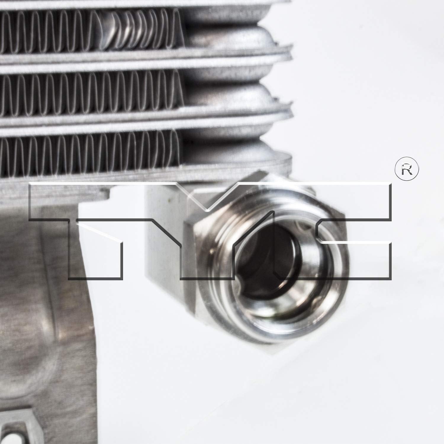 External Transmission Oil Cooler TYC 19034 Compatible with 2007-2010 Chevrolet Silverado 2500