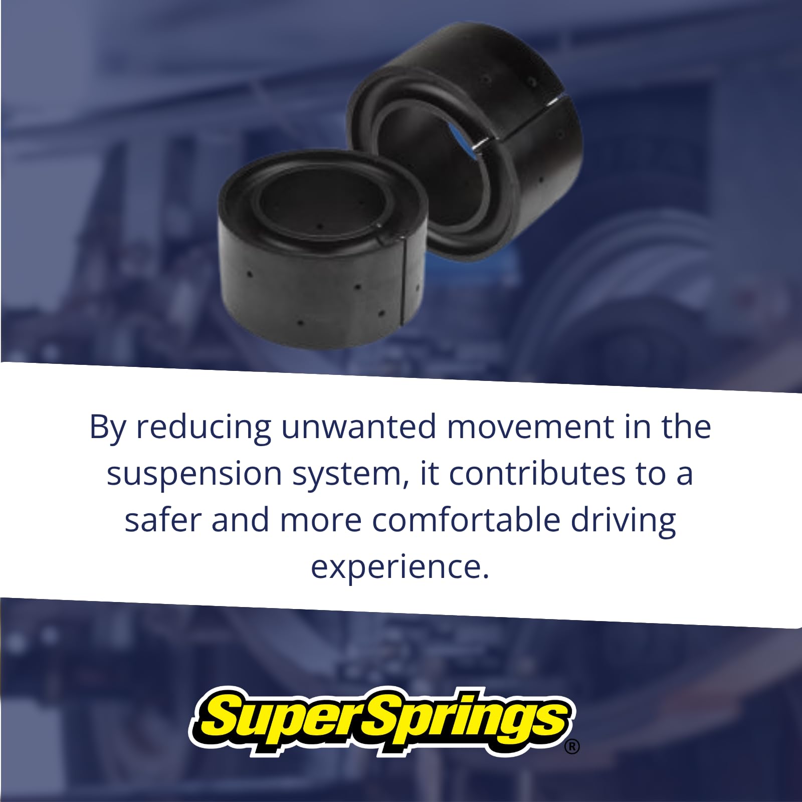 CSS-1195 SuperSprings | SumoSprings Coil for various applications | 1.95 inch inner wall height, Black
