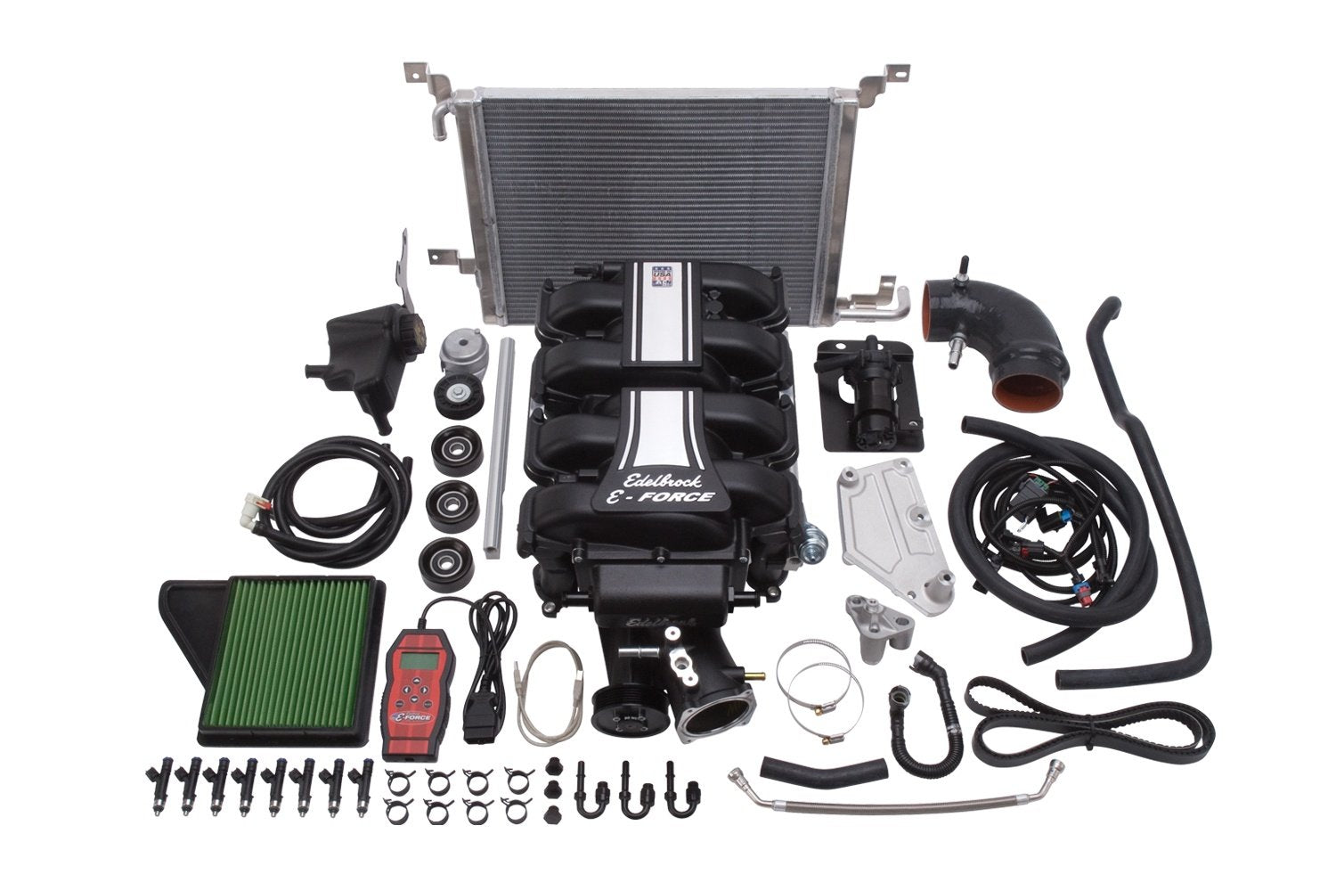 Edelbrock E-Force Supercharger Kit for Ford Mustang 5.0L Street Legal EDL1588