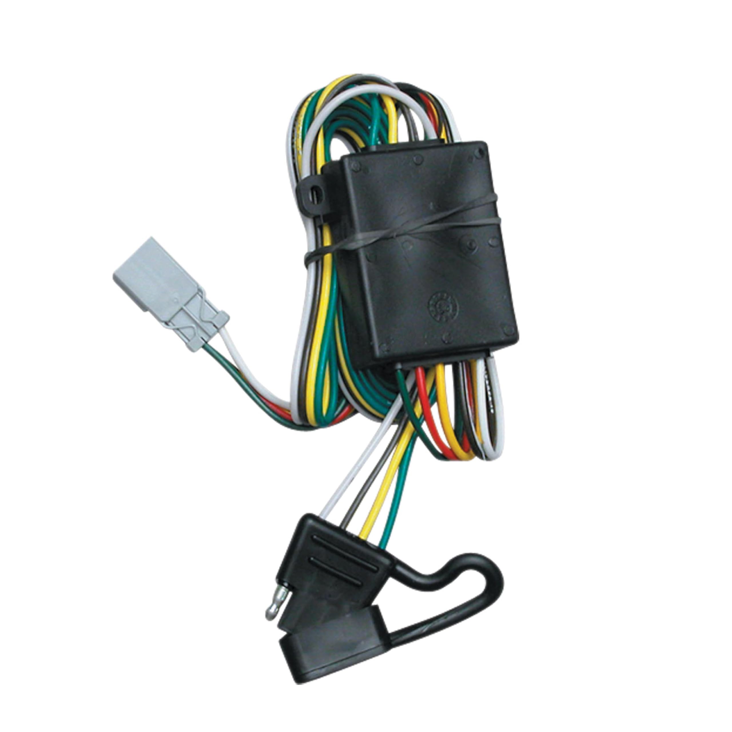 Tekonsha T-One 118336 T-Connector Custom Harness, 4-Way Flat, w/Converter, Compatible with Isuzu, Acura, Honda Selected Items (Please Verify VEHICLE APPLICATION)