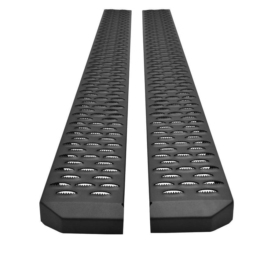 27-74715 Westin Grate Steps Running Boards 68 in. Textured Black Pair (Required Mounting Kit Sold Separately)