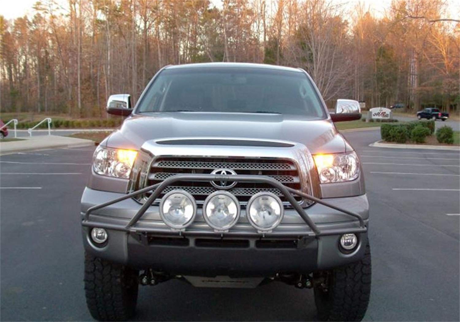PreRunner N-Fab Light Mount With Tabs | Textured Black | T073LH-TX | Fits 2007-2013 Toyota Tundra