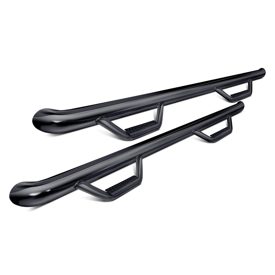 N-Fab 3" Cab Length Black Round Nerf Steps N2273CC