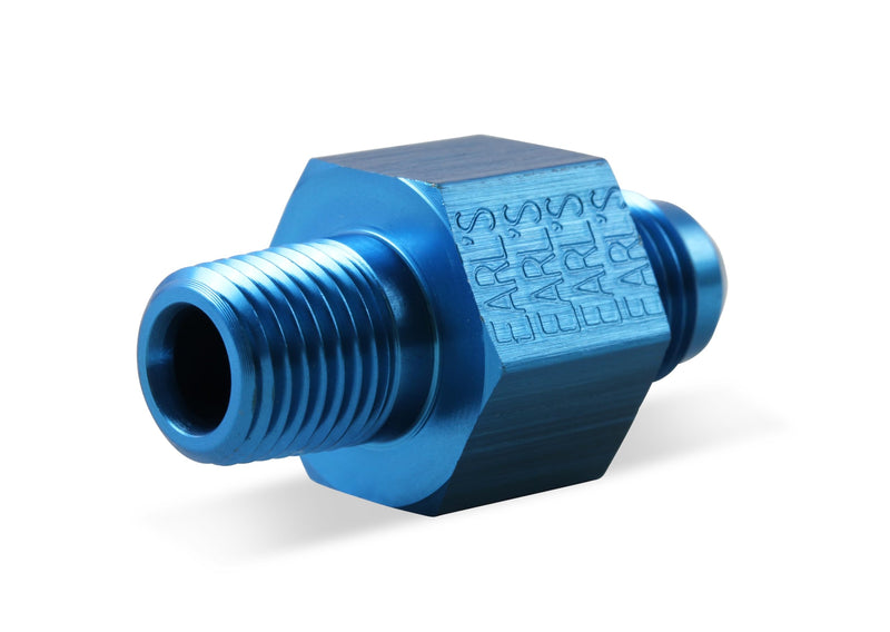 100197ERL Earl's Fuel Pressure Gauge Adapter
