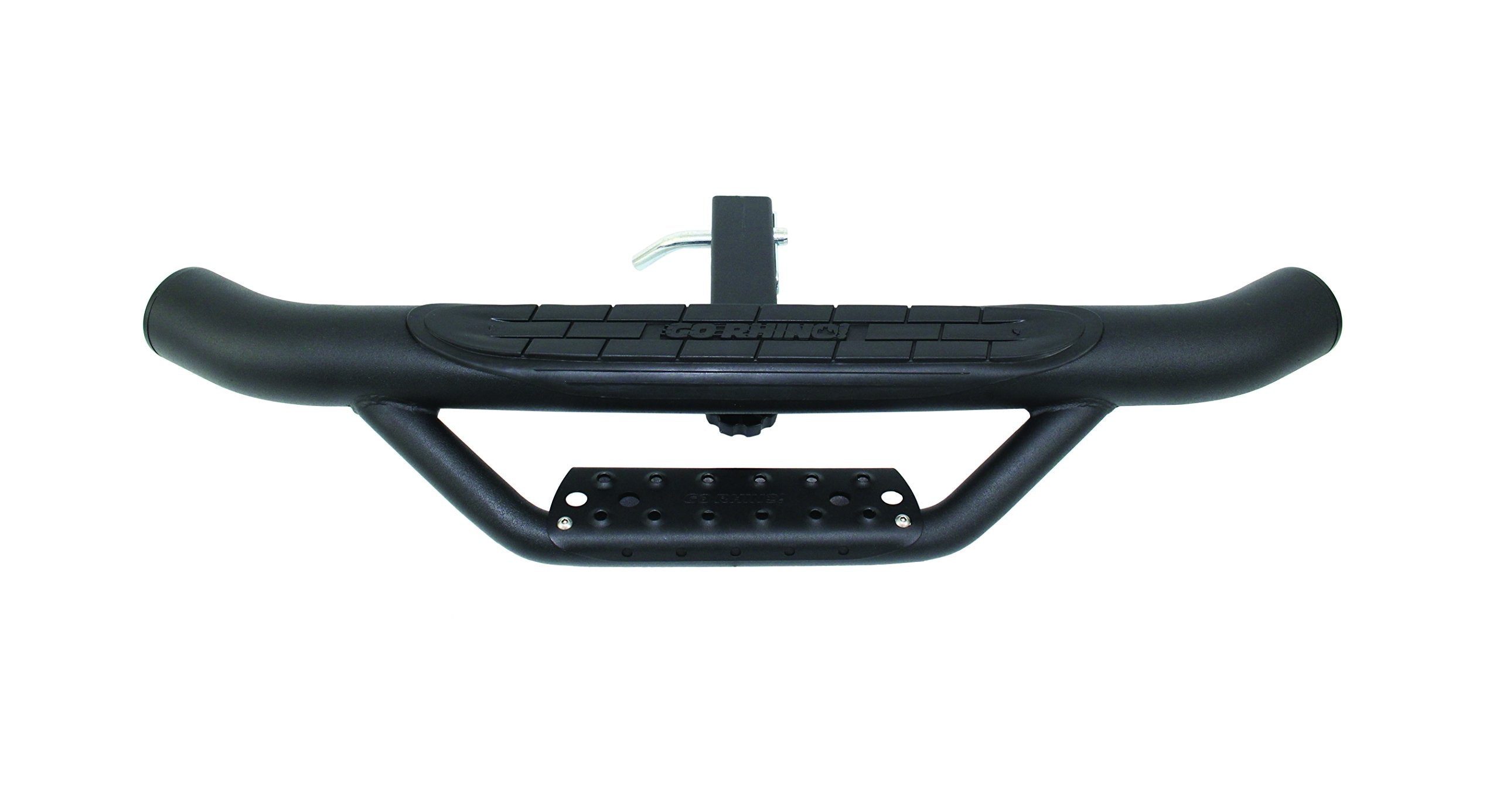 Dominator Go Rhino Hitch Step | 36" Mild Steel, Textured Black | D360T | Fits 2" Receivers