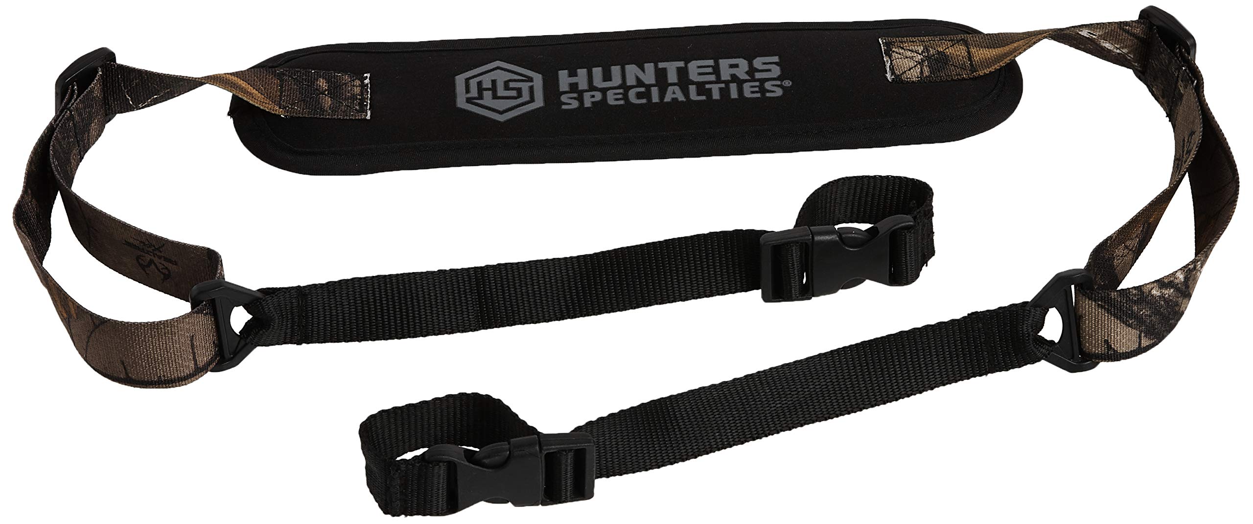 Quick Release Bow Sling - Hunters Specialties Archery Hunting Cushioned Non-Slip Neoprene Realtree Camo Bow Sling
