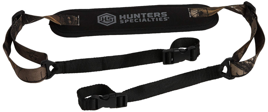 Quick Release Bow Sling - Hunters Specialties Archery Hunting Cushioned Non-Slip Neoprene Realtree Camo Bow Sling