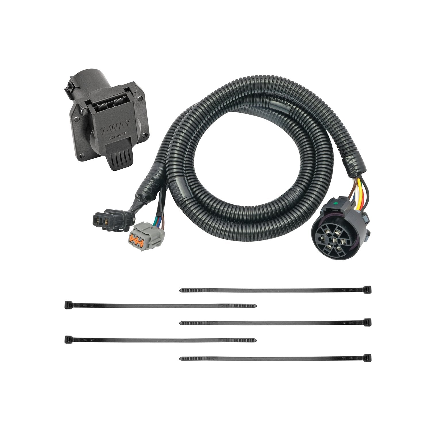 Tekonsha Tow Harness 118282, 7-Way, Compatable with 2005-2022 Nissan Frontier, 2005-2012 Nissan Pathfinder, 2005-2015 Nissan Xterra, 2009-2012 Suzuki Equator