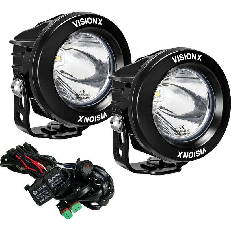 CG2-CPR110KIT Vision X Lighting 3.7″ CG2 LED Round Light Cannon Kit