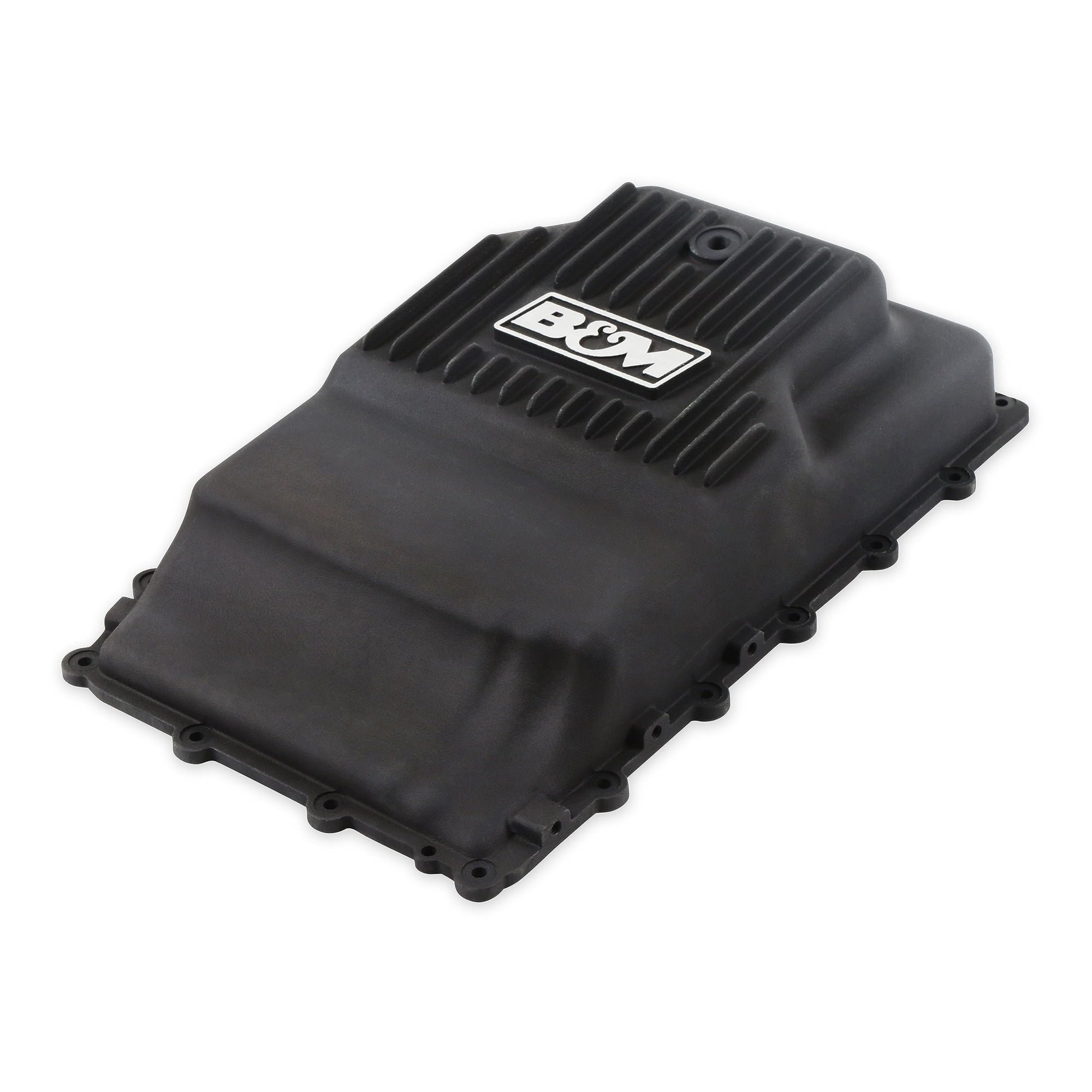 Cast Trans Pan B&M, 17-24 Ford 10R80, Black (71400)