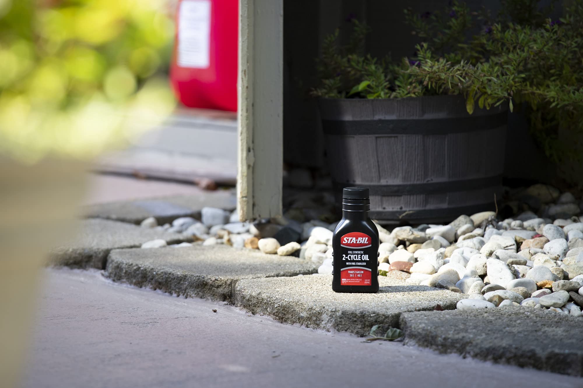 Full Synthetic STA-BIL 2-Cycle Oil - With Fuel Stabilizer For Up To 12 Months Protection - 1 Gallon Multi-Mix - 50:1/40:1 Mix Ratios - Low Smoke Formula, 2.6 fl. oz. (22403)