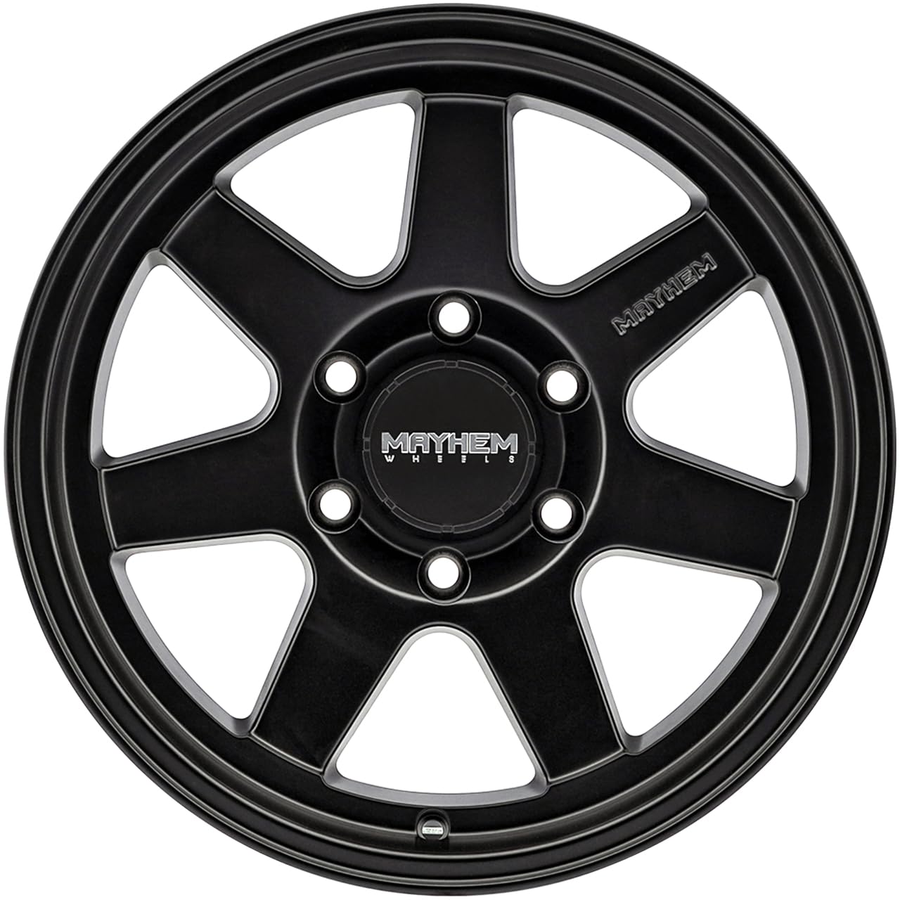 Convoy Mayhem 8307 Matte Black Wheel (17 x 9. inches /6 x 135 mm, -6 mm Offset)