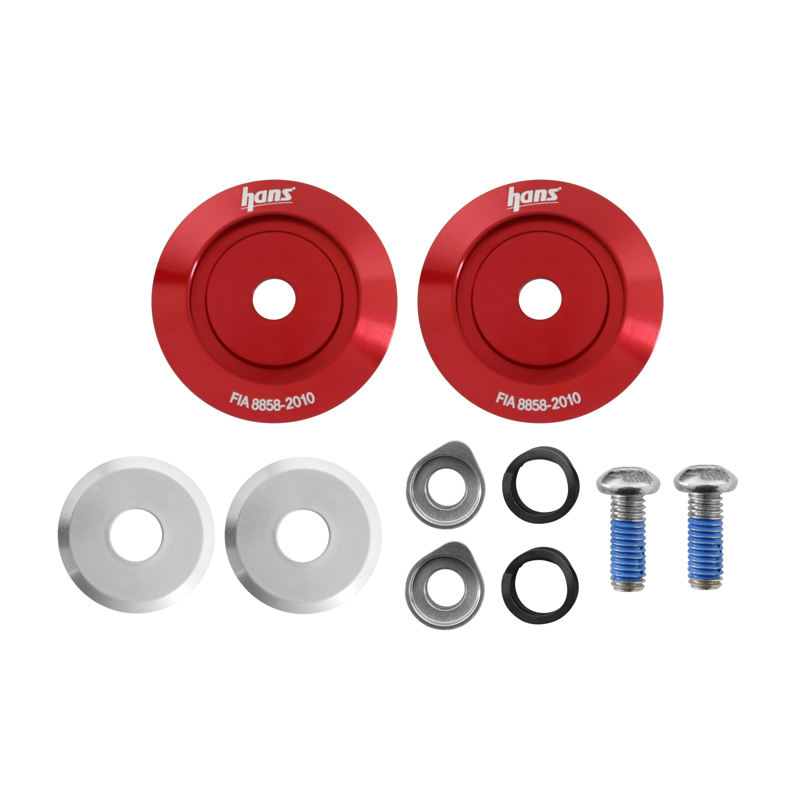 PRO Post Anchor - HANS AK113111R Helmet Attachment - SAH Series - Red