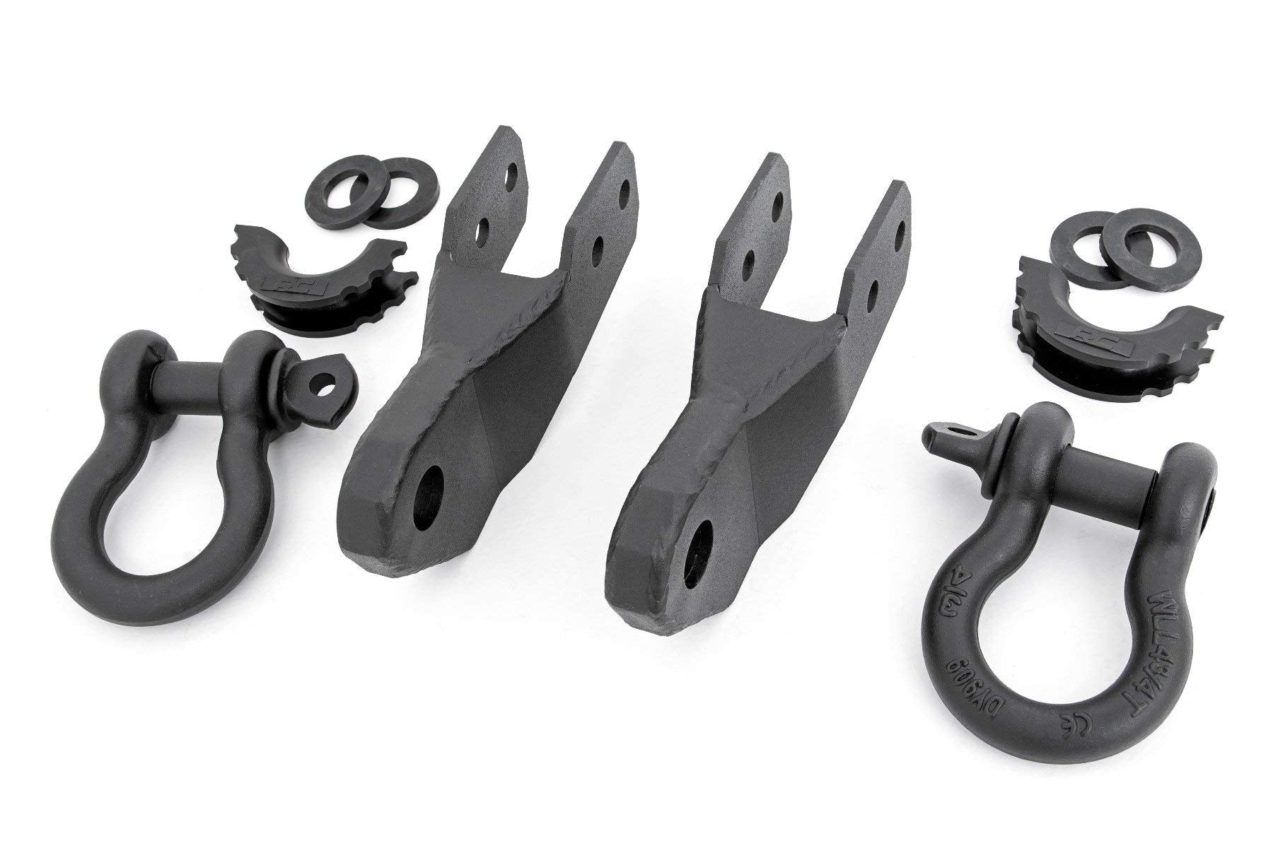 Tow Hook Shackle Mount Kit Rough Country for 2015-2022 Colorado/Canyon - RS167