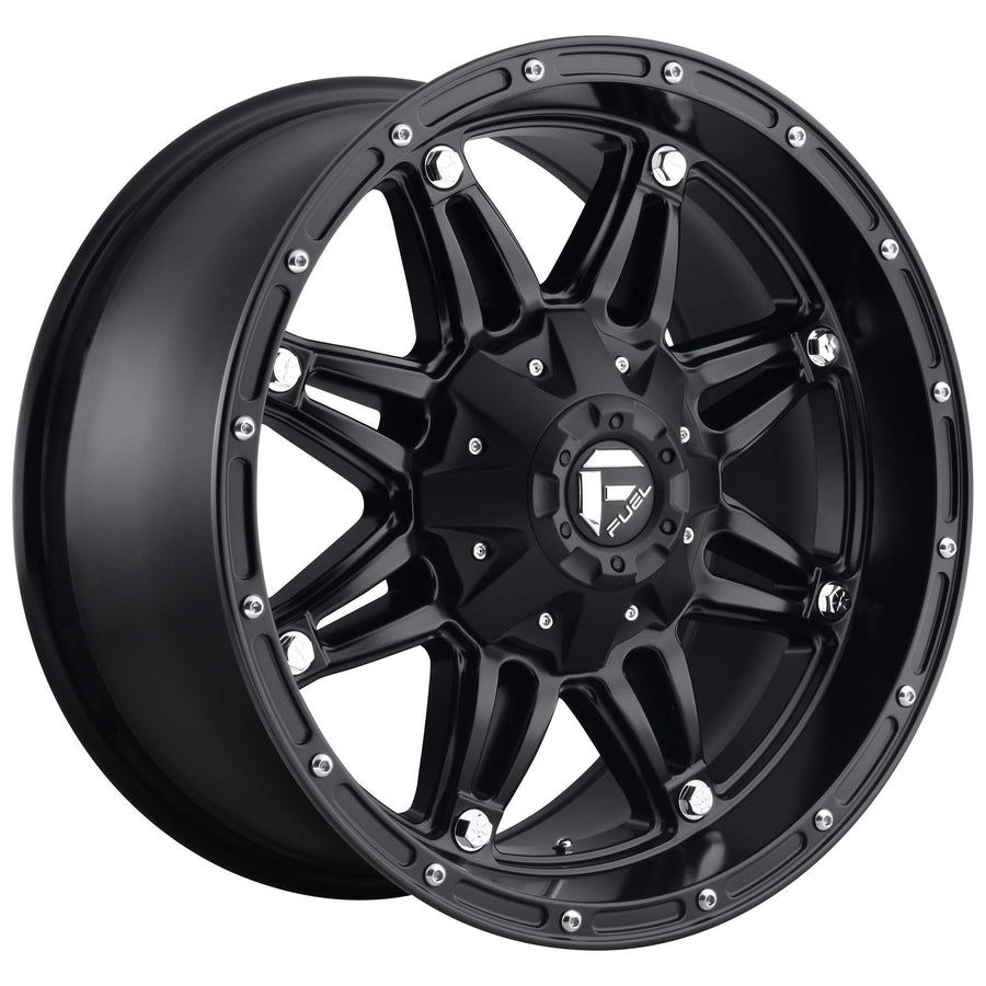 D531 FUEL Black Wheel with Painted (17 x 9. inches /5 x 127 mm, -12 mm Offset)