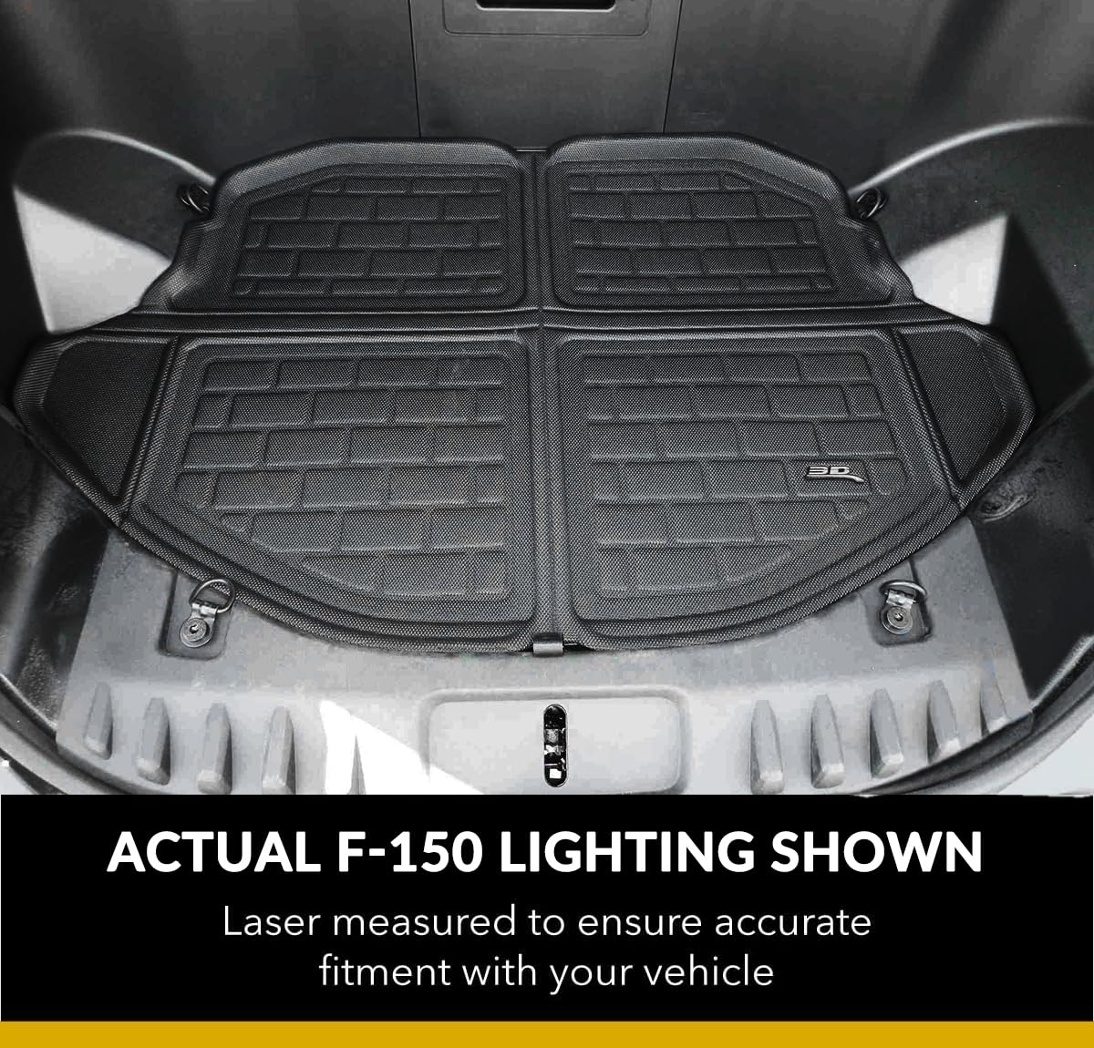 Kagu 3D MAXpider Custom Fit Front Trunk (Black) Compatible with Ford F-150 Lightning 2022-2026 - Cargo Liner