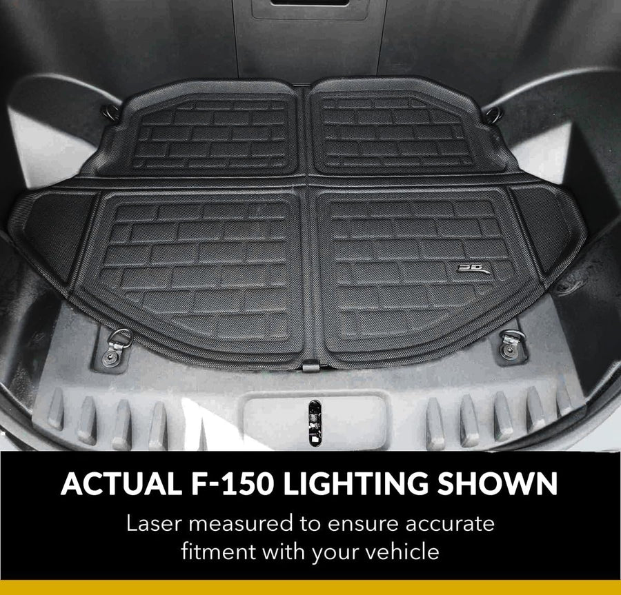 Kagu 3D MAXpider Custom Fit Front Trunk (Black) Compatible with Ford F-150 Lightning 2022-2026 - Cargo Liner
