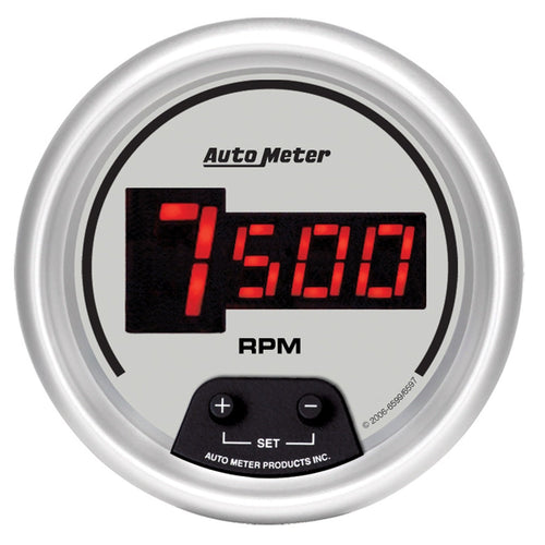 Auto Meter Ultra-Lite 6597 Digital 3-3/8" 10000 RPM In-Dash Tachometer