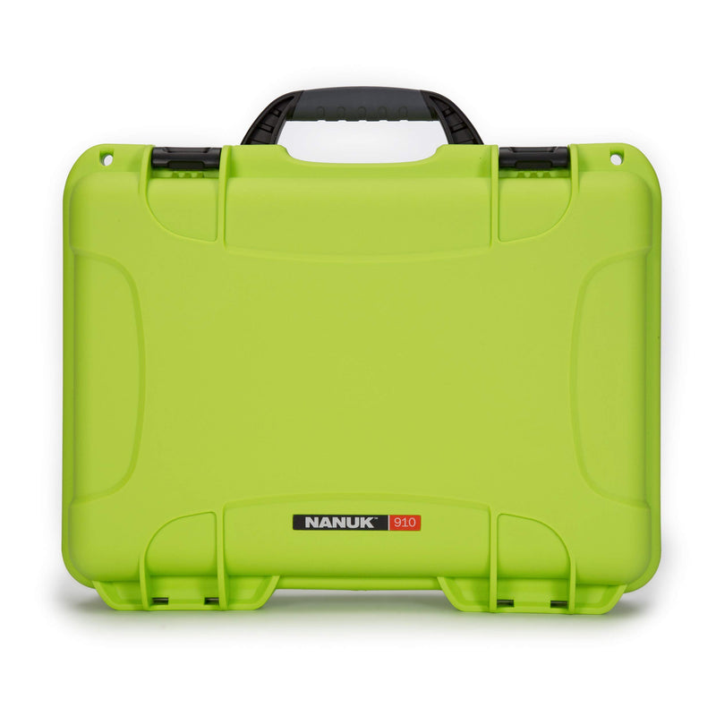 Waterproof Nanuk 910 Carry-on Hard Case with Foam Insert for DJI Mavic Mini 2 Fly More - Lime