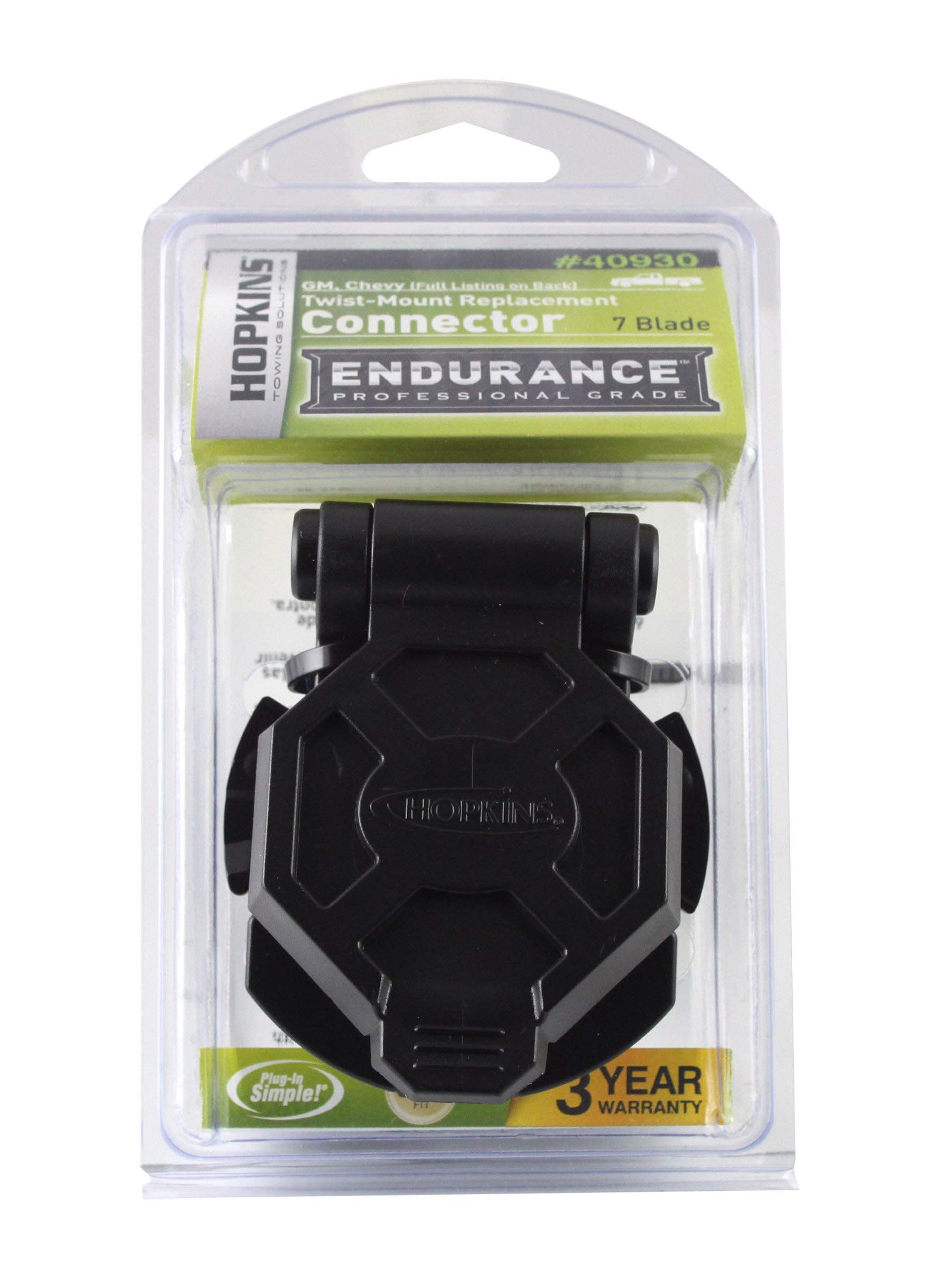 Endurance Hopkins Towing Solutions 40930 GM Twist Mount 7 Blade Connector