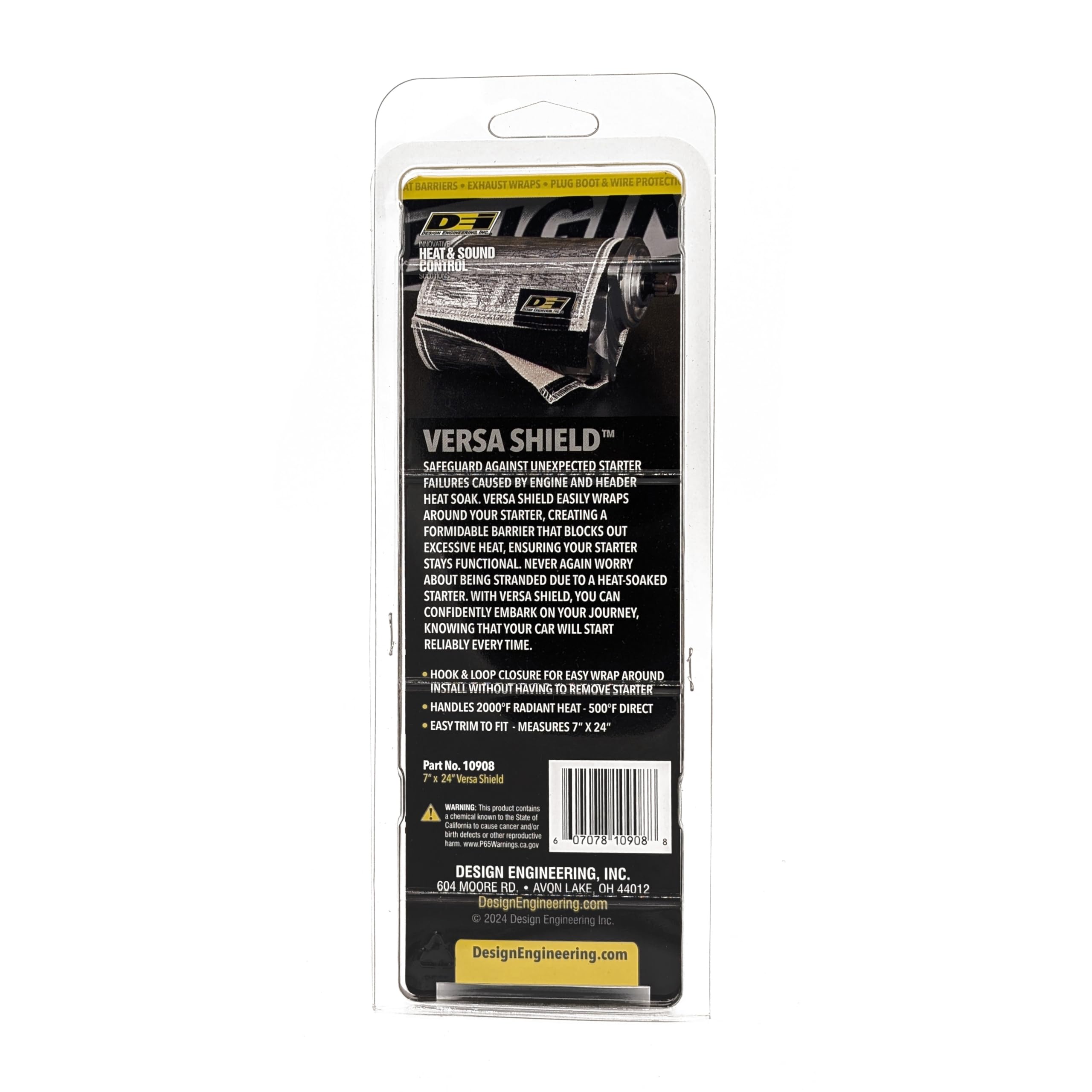 Versa-Shield Design Engineering 7" x 24" Starter Heat Shield Wrap