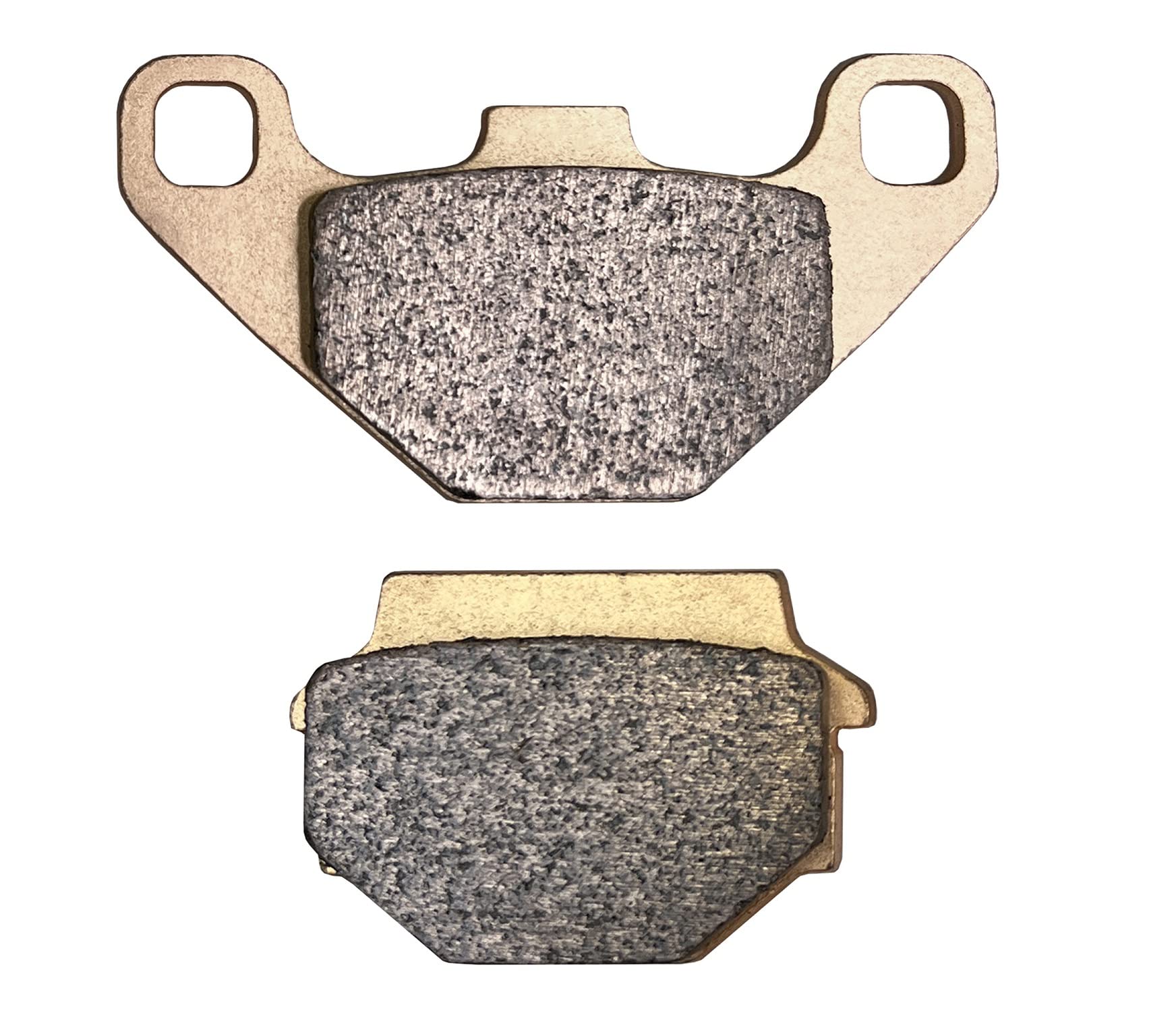 Demon Rear Left/Right Sintered Brake Pads Compatible for Yamaha/Kawasaki, Tecate/Raptor/Grizzly, High Density Sintered Metallic Material Better Grip (See Fitment Details in Description)