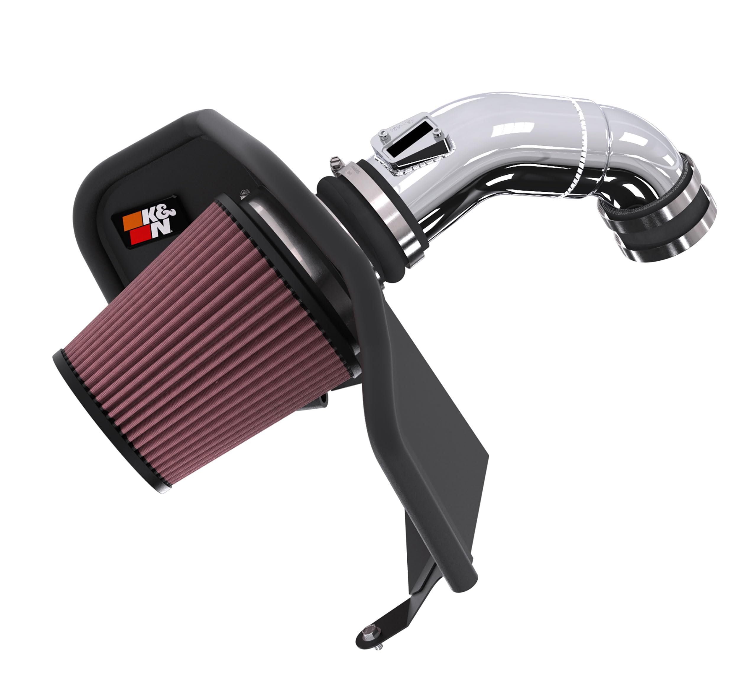 K&N Cold Air Intake System: High-Flow Air Filter, Towing & Increase Performance: Compatible with 2024-2025 Toyota: Land Cruiser, Tacoma, 77-9043KP