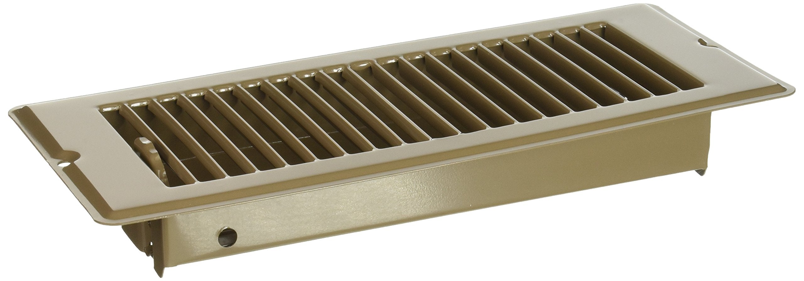 Brown 4X10 Floor Register