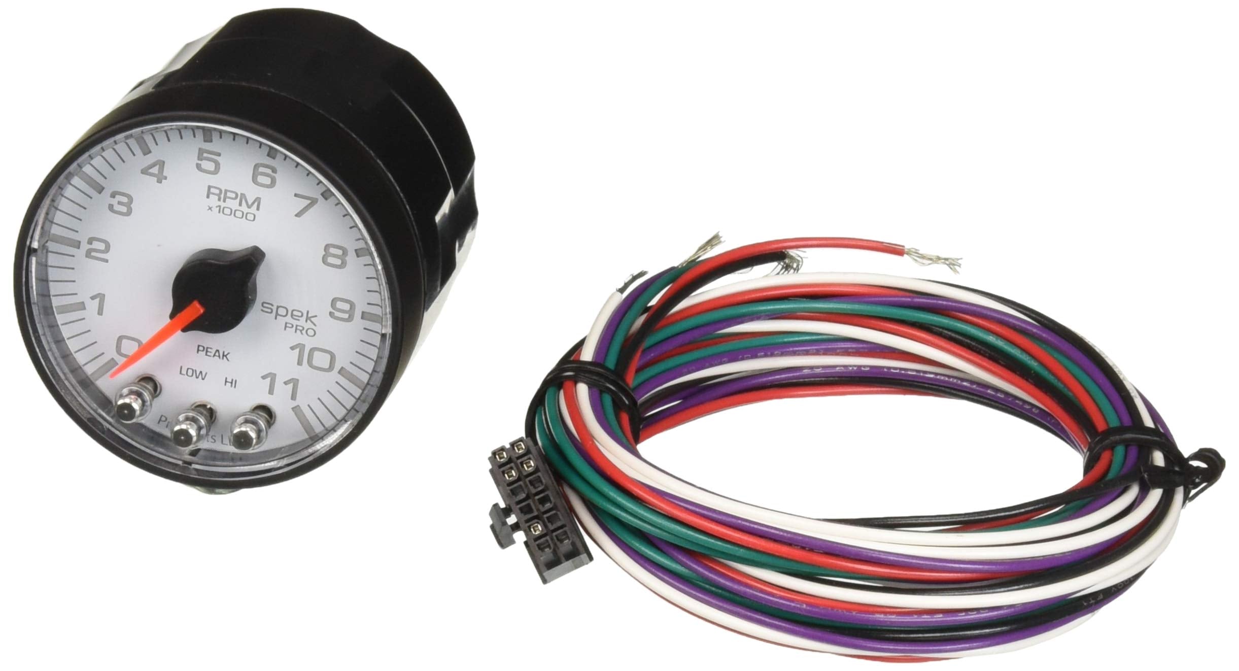 P336128 AUTO METER Spek-Pro Instrument Panel Tachometer Gauge