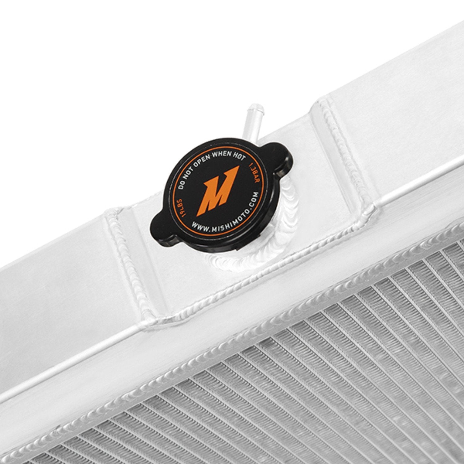 Mishimoto X-Line Performance Aluminum Radiator MMRAD-CHE-65X Fits Chevrolet Chevelle 1965-1967 Silver