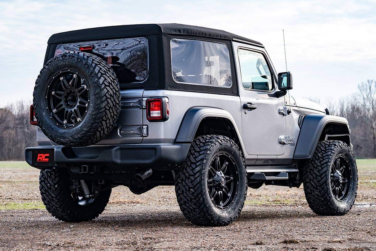3.5" Lift Kit Rough Country for 2018-2023 Jeep Wrangler JL 2-Door - 62730