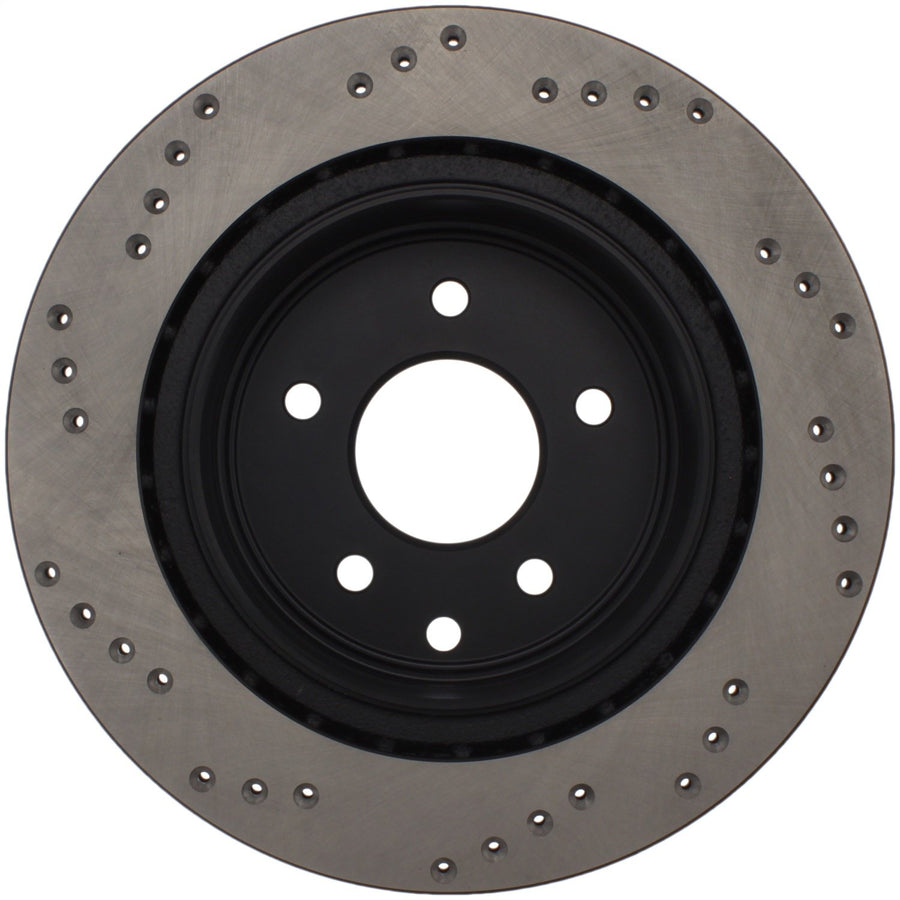 Rear Left StopTech 128.42088L Sport Cross Drilled Brake Rotor