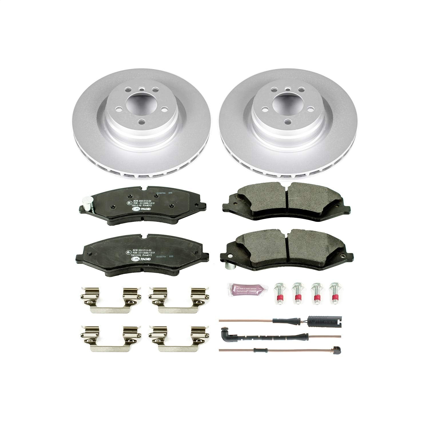 Euro-Stop Power Stop ESK6475 Brake Kit Front