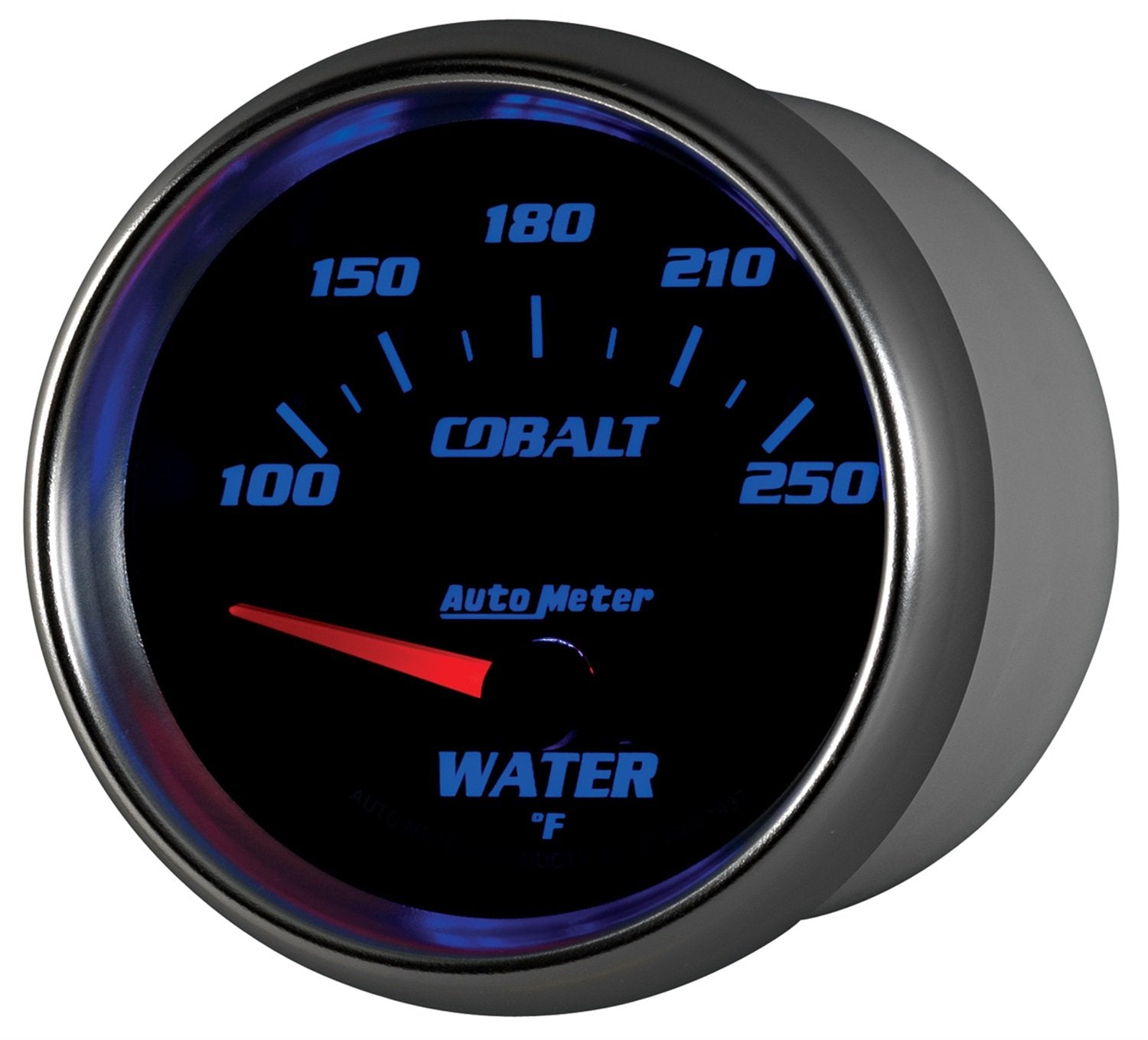 Auto Meter Cobalt 2-5/8" 100-250 Degree F Short Sweep Electric Water Temperature Gauge 7937
